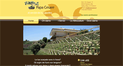 Desktop Screenshot of papacesare.it